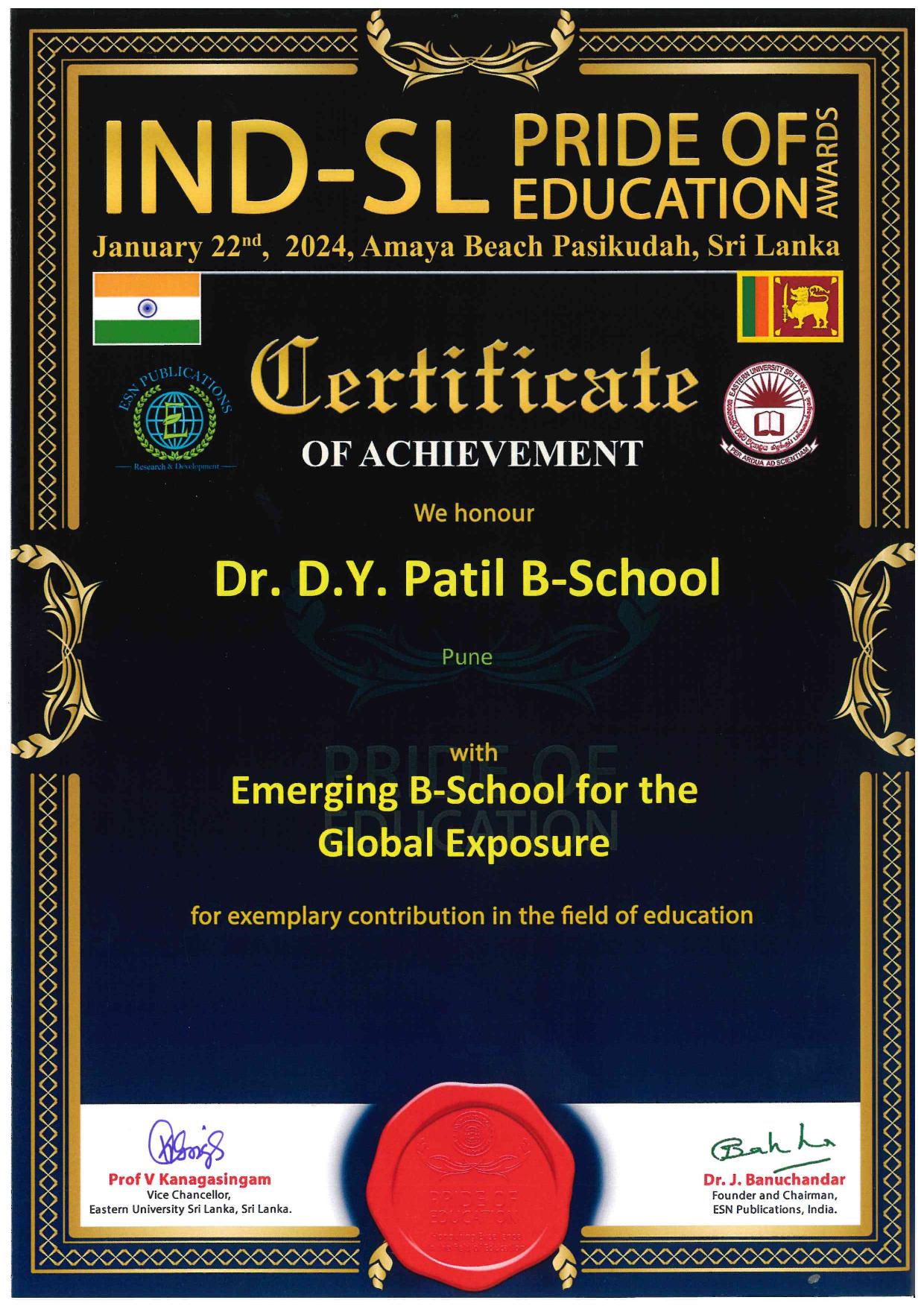Placement Excellence Award