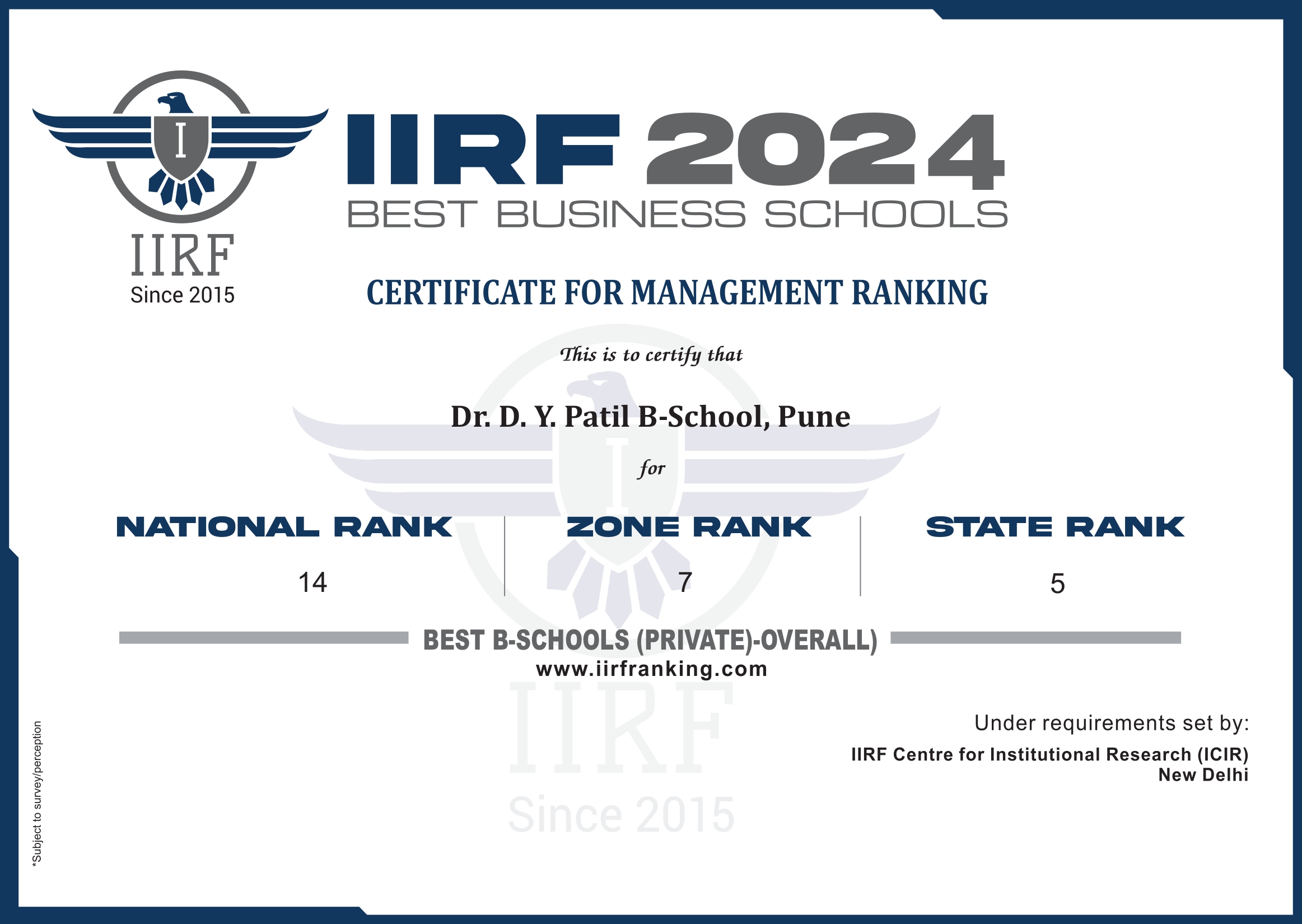Placement Excellence Award