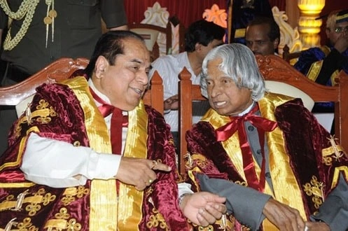 Hon. Dr. A. P. J. Abdul Kalam at Dr. D. Y. Patil B-school