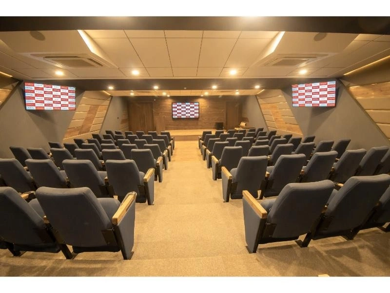 Cinema hall at Dr. D. Y. Patil B-school college