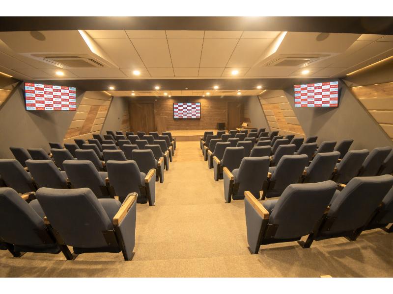 Cinema hall at Dr. D. Y. Patil B-school college