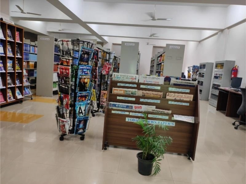 Library at Dr. D. Y. Patil B-school college